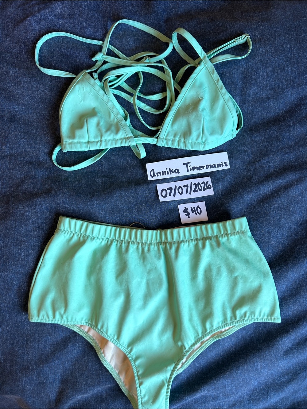 Dolls kill Sugar Thrillz glow in the dark rave set
